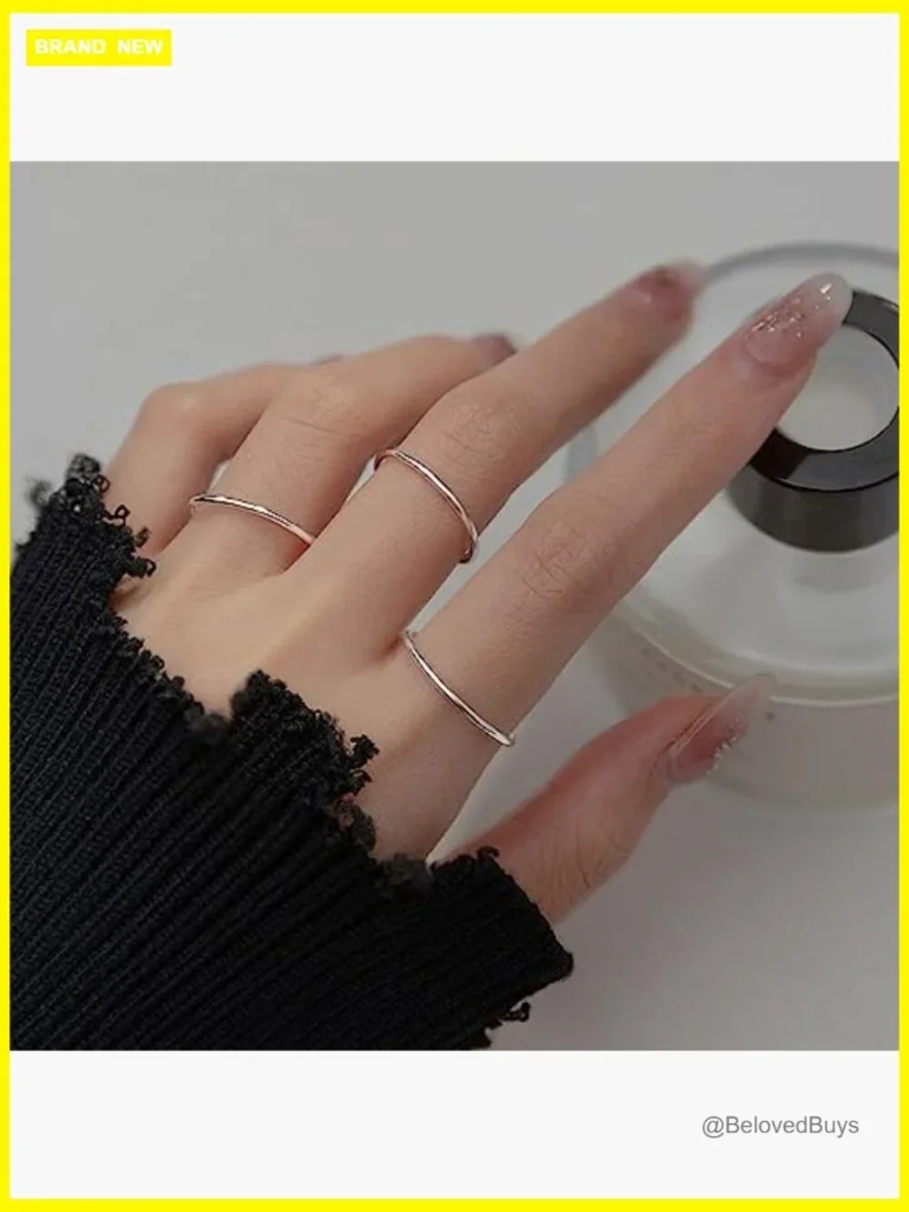 925 Sterling Silver Stacking Band Ring Comfort Fit Tarnish Resistant 1-6mm Wide